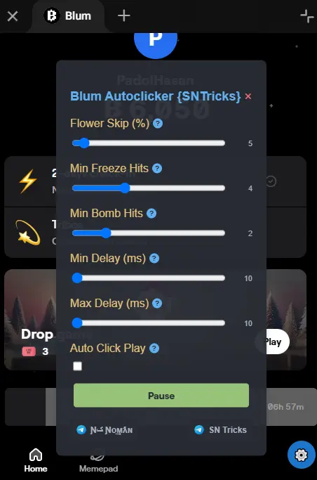 Blum Auto Clicker